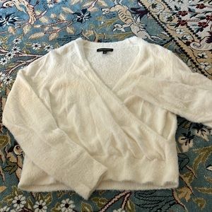 Banana Republic White Sweater